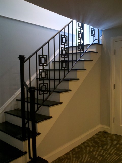 Дизайн лестницы, ведущей на второй этаж